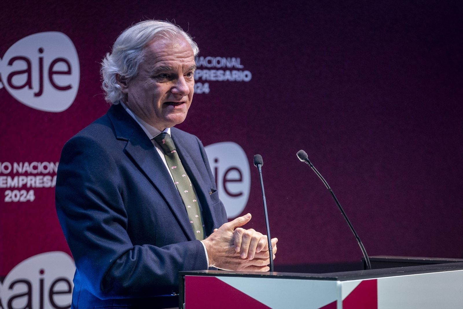 El vicepresidente primero de CEOE, Miguel Garrido