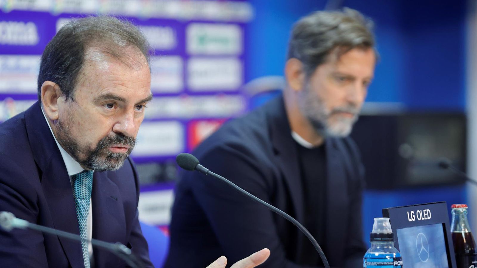 Ángel Torres y Quique Sánchez Flores