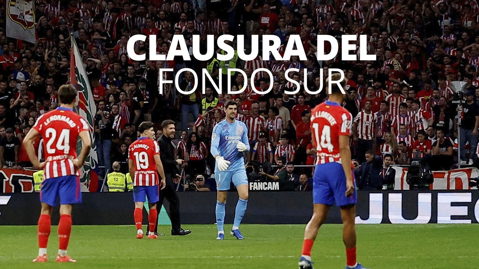 Aficionados del Atleti opinan del cierre parcial del Metropolitano