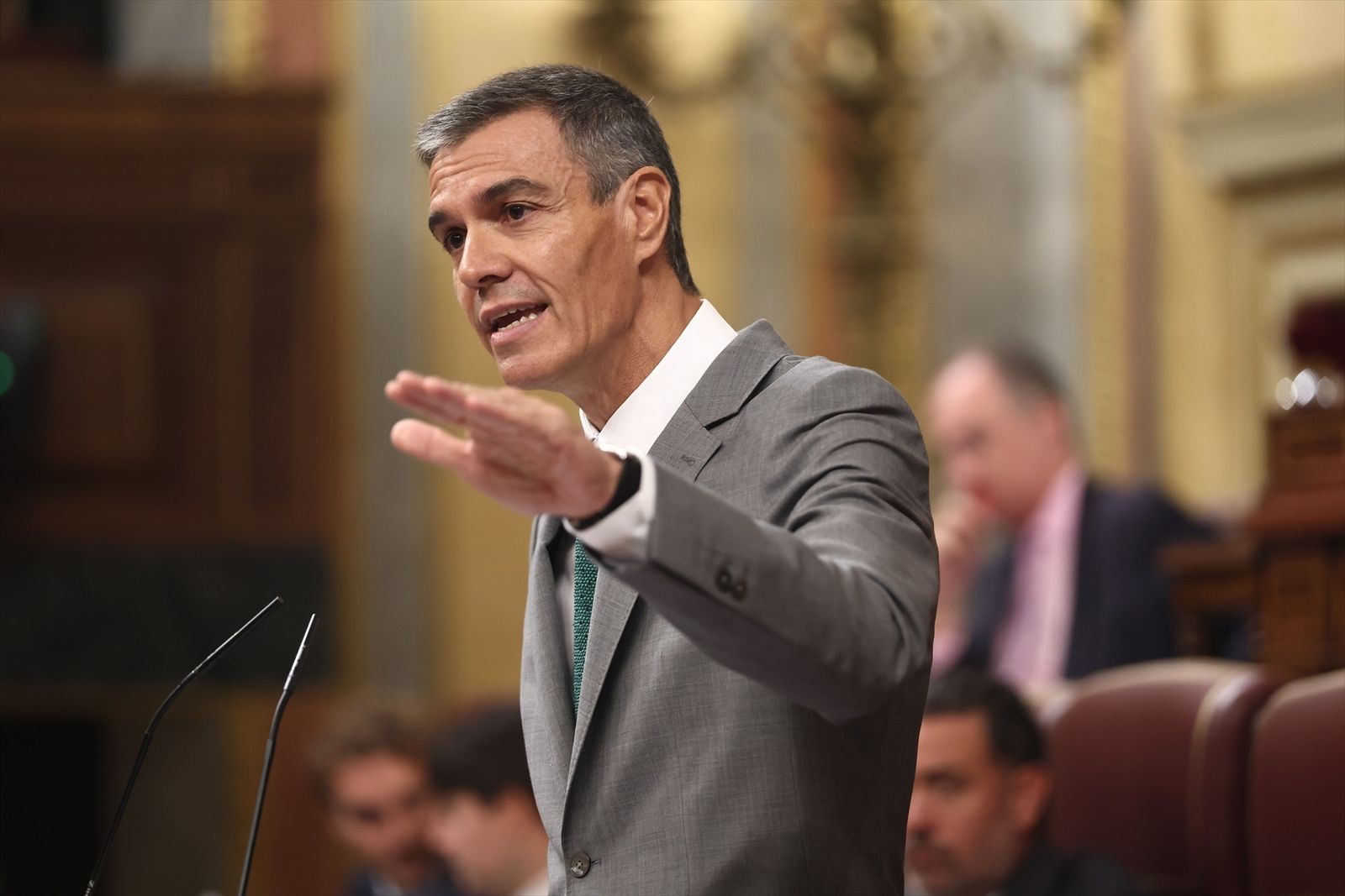 El presidente del Gobierno, Pedro Sánchez