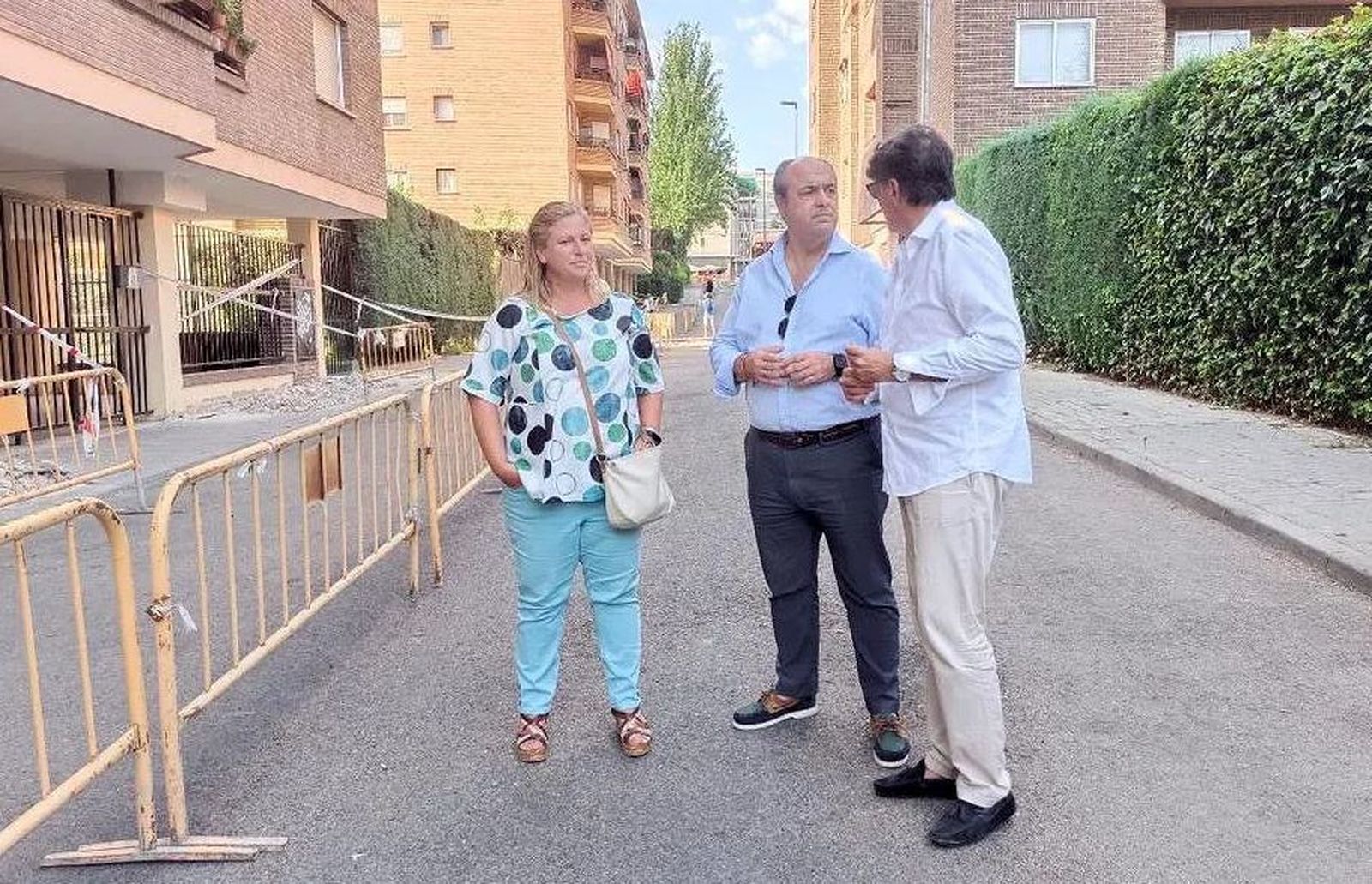 Sanse arregla sus aceras