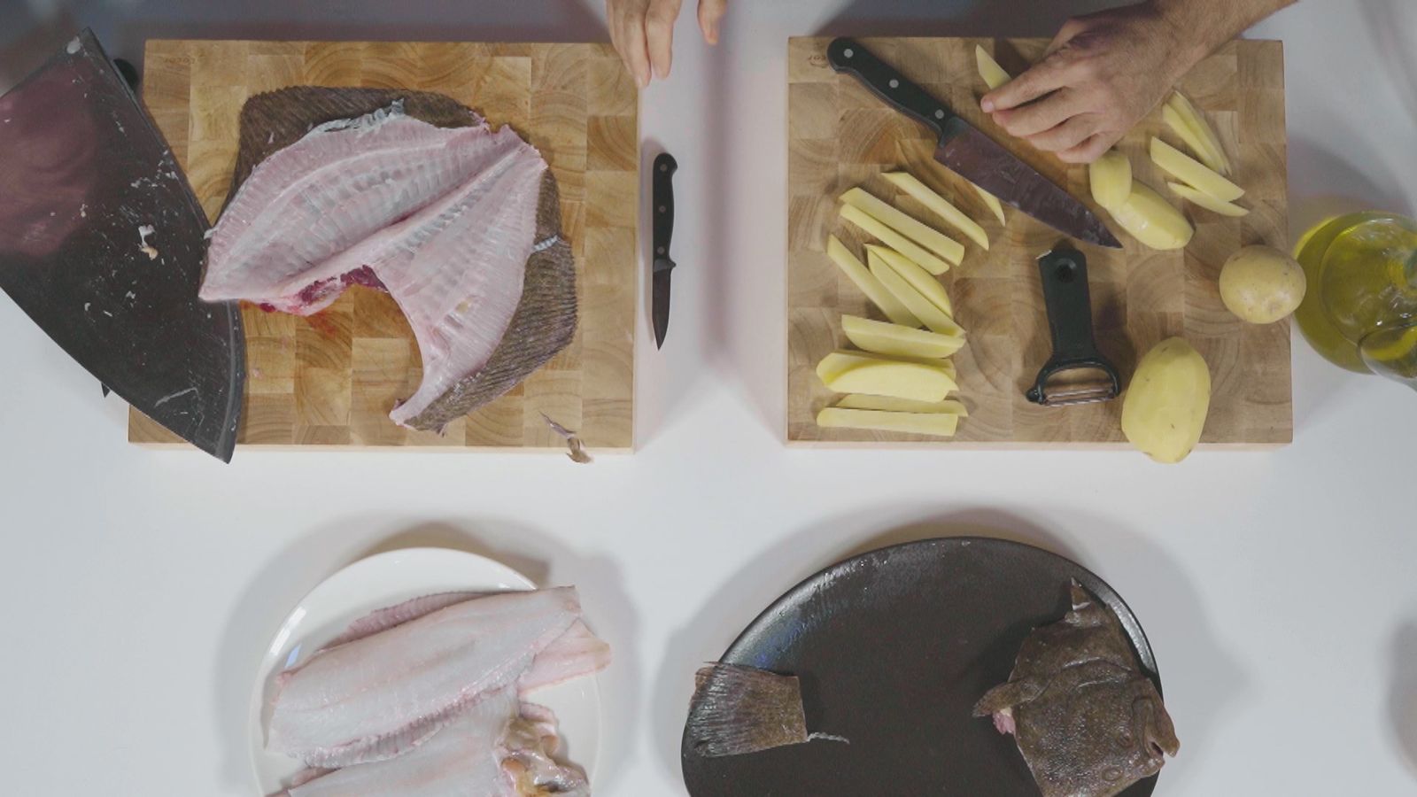 Receta de rodaballo relleno al horno