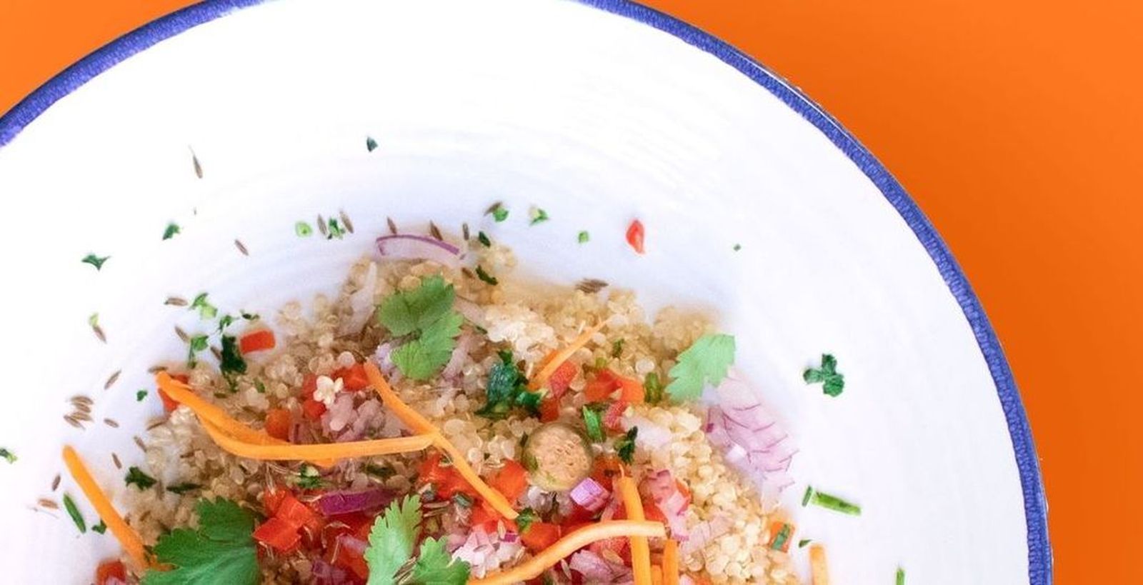 Plato de cocina vegetariana