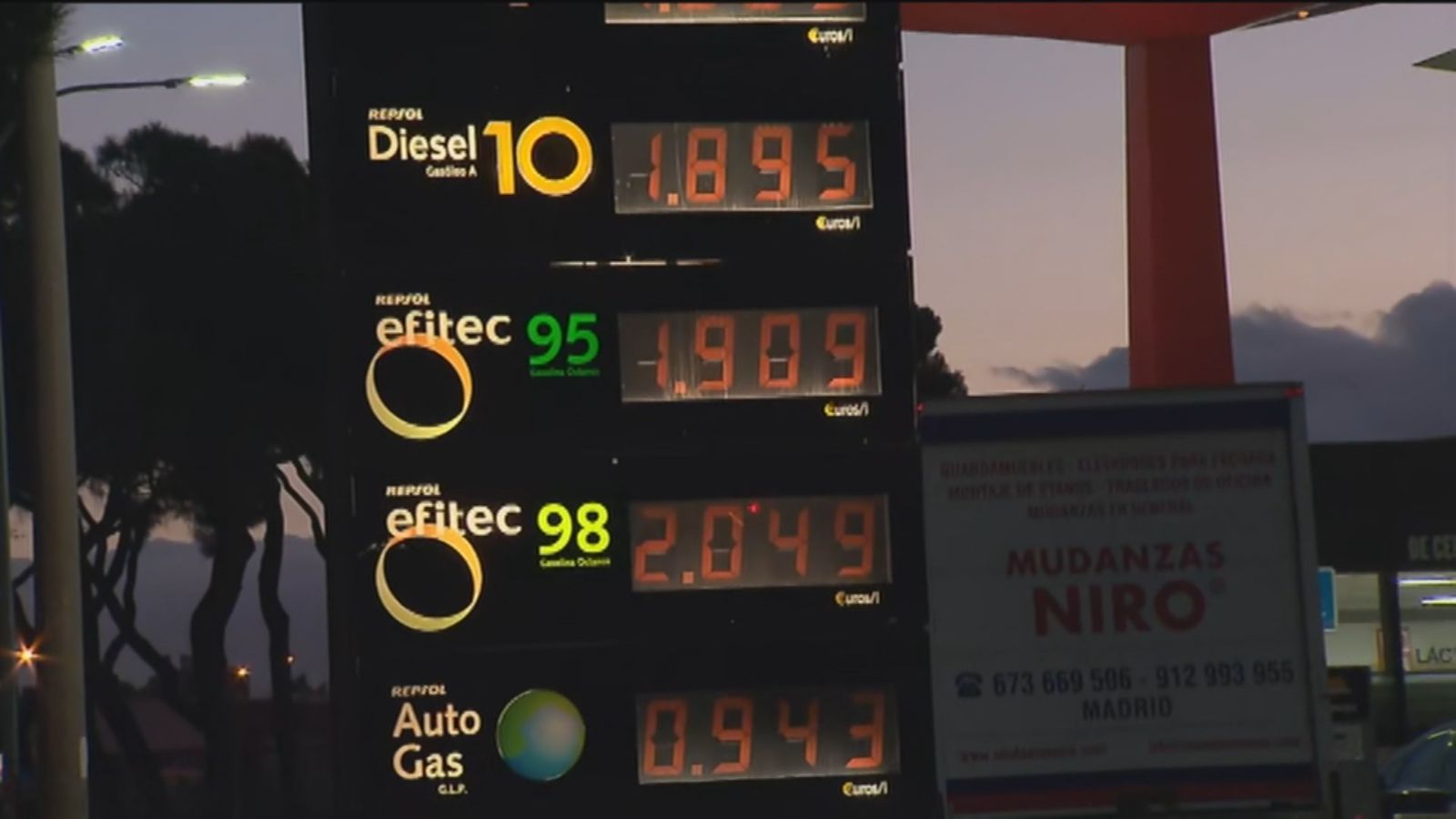 Precio gasolina