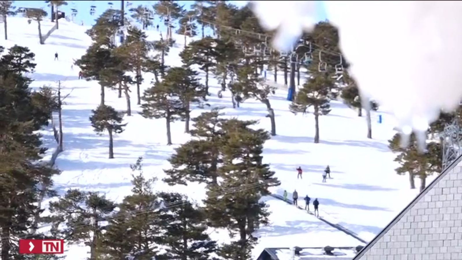 El cierre de Navacerrada