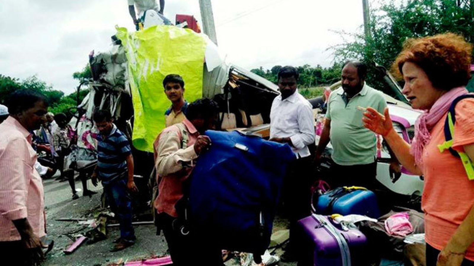 Accidente en la India