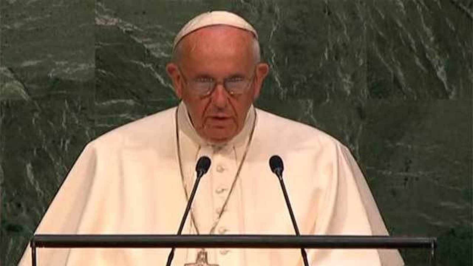 El Papa pide el fin de los privilegios de algunos países en la ONU y los organismos financieros
