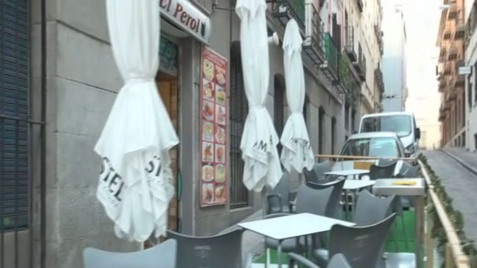 Instala una terraza sin licencia en su restaurante de Malasaña