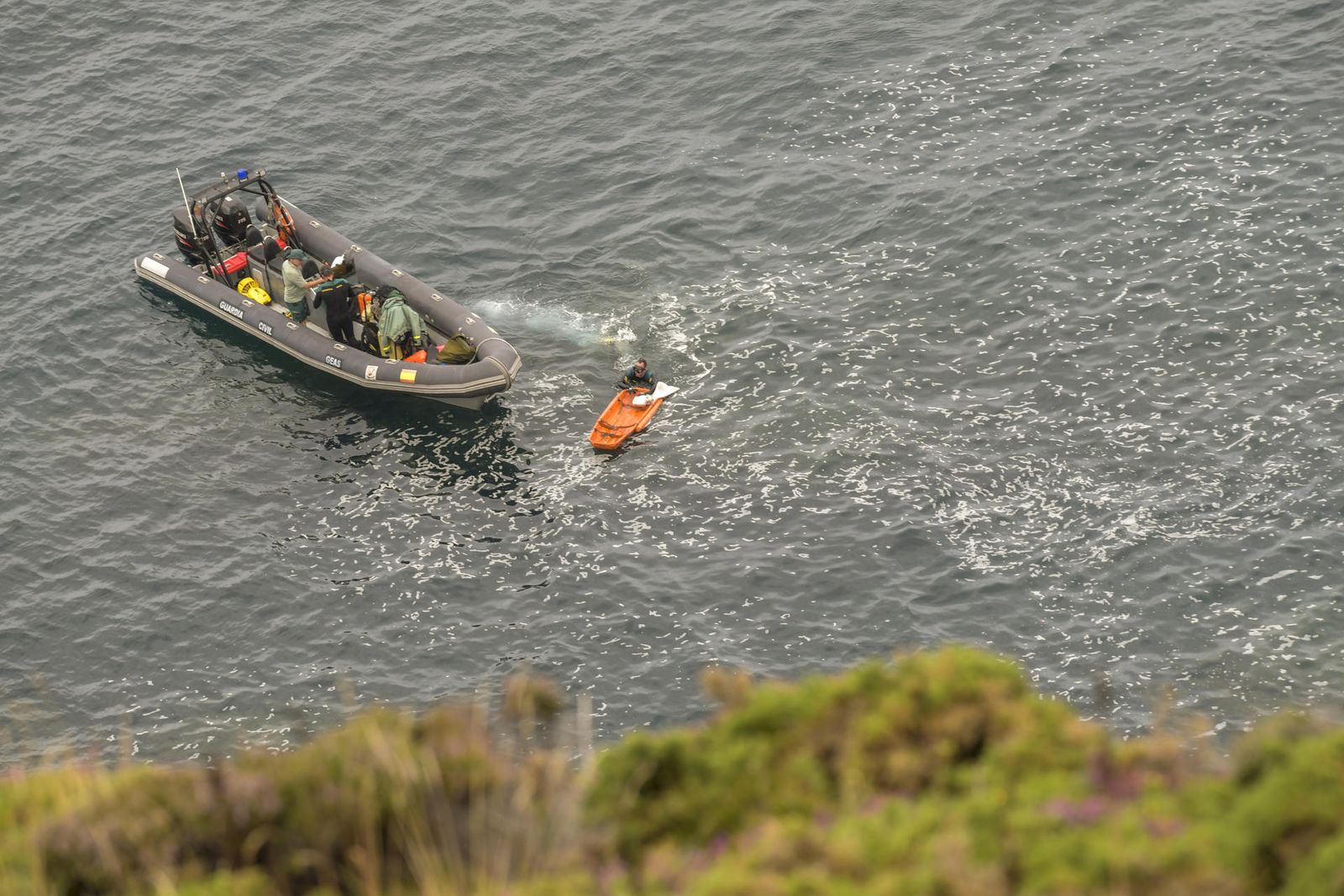 Localizan un cuerpo en la zona donde desapareció el alcalde de Soto del Barco