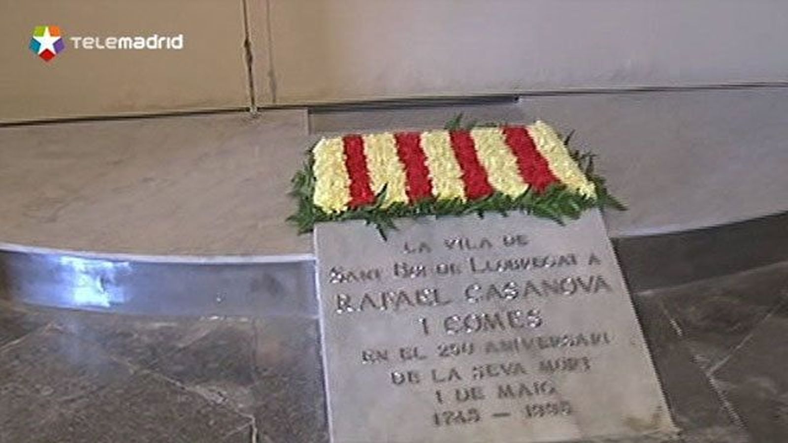 Societat Civil Catalana homenajea a Rafael Casanova con  un acto de "reconciliación"