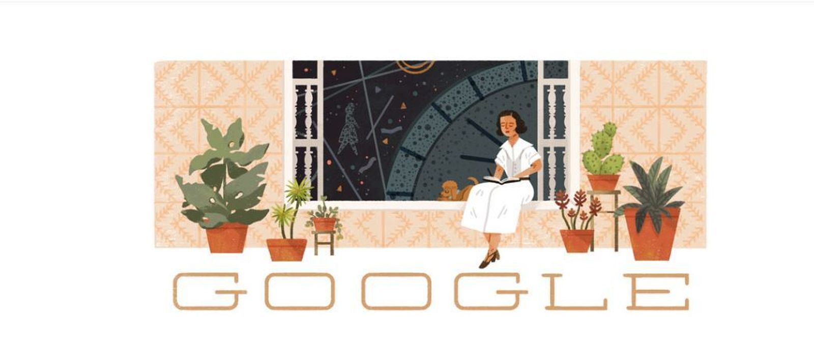 Doodle de María Zambrano