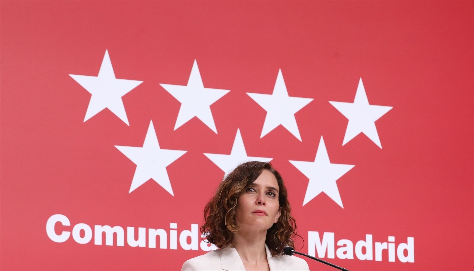 La presidenta de la Comunidad de Madrid, Isabel Díaz Ayuso