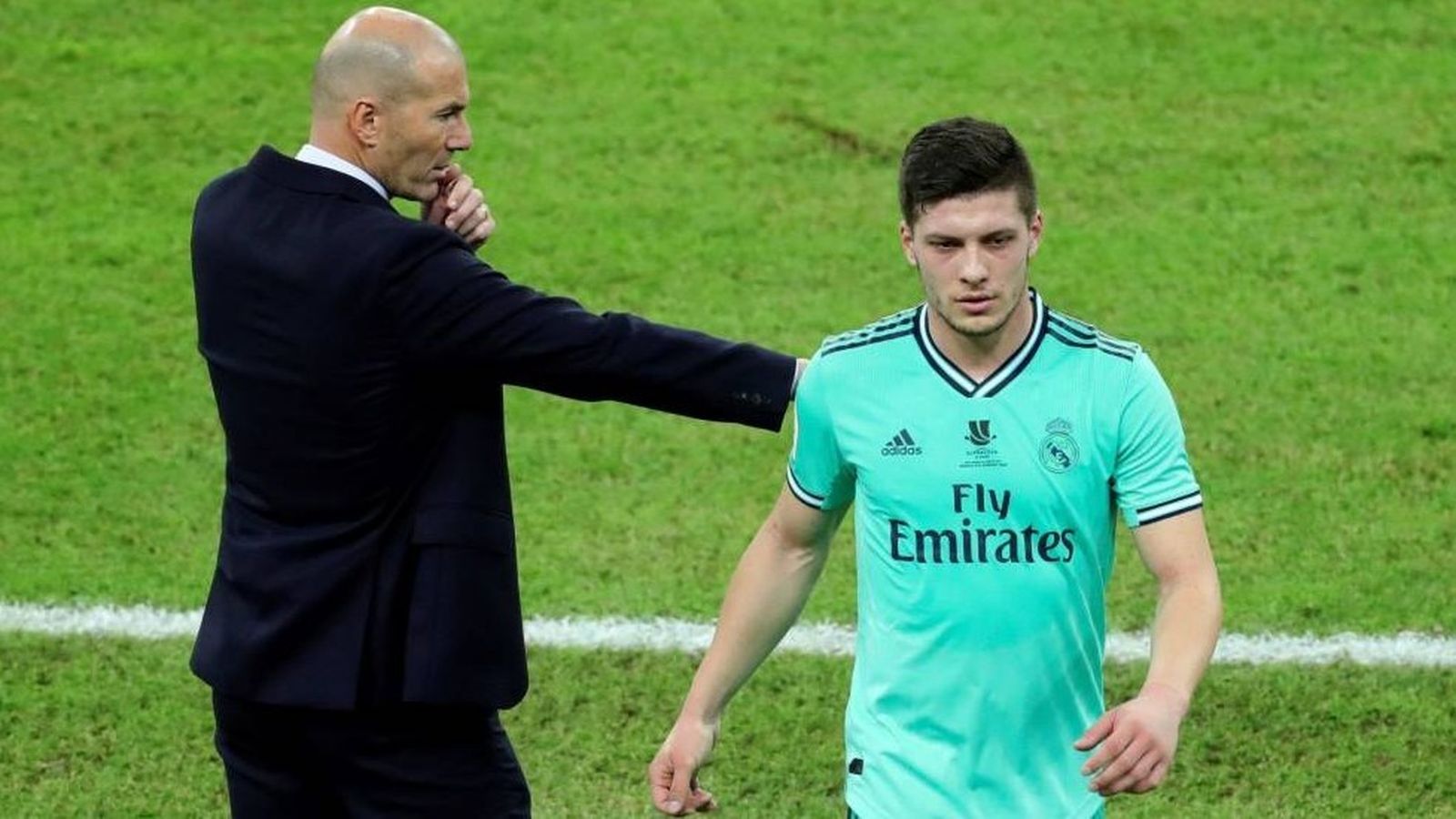 Zidane y  Jovic