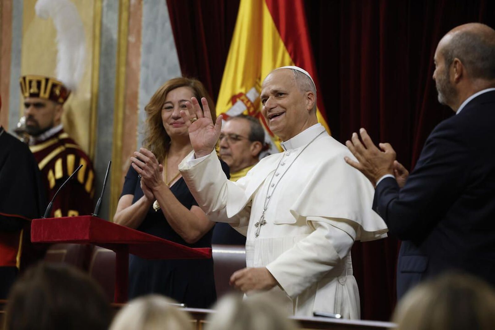 Histórico discurso del papa León XIV en el Congreso