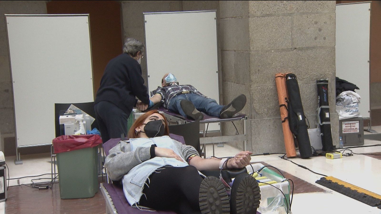 Última oportunidad para donar sangre en el Maratón solidario de Madrid