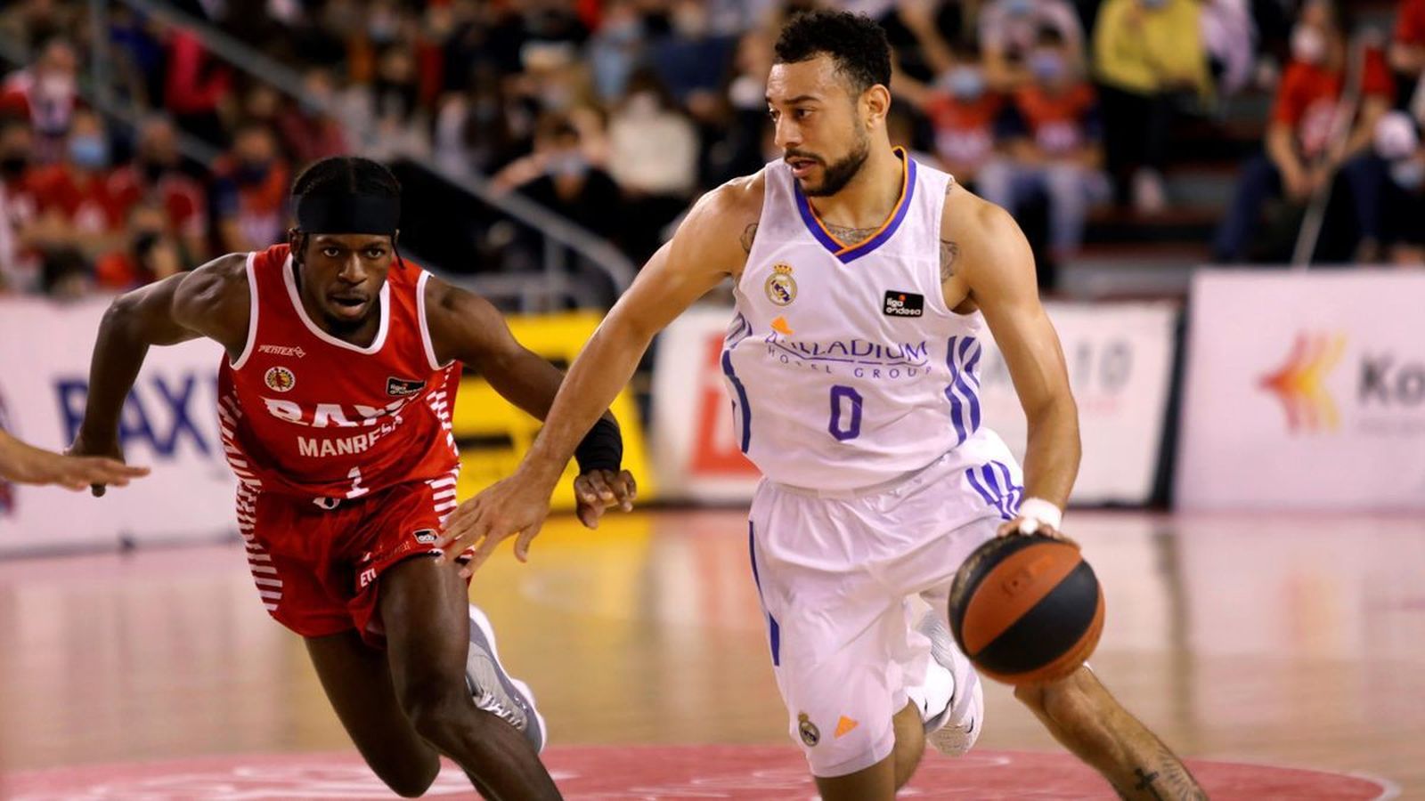 Williams Goss en un partido este año frente al Baxi Manresa
