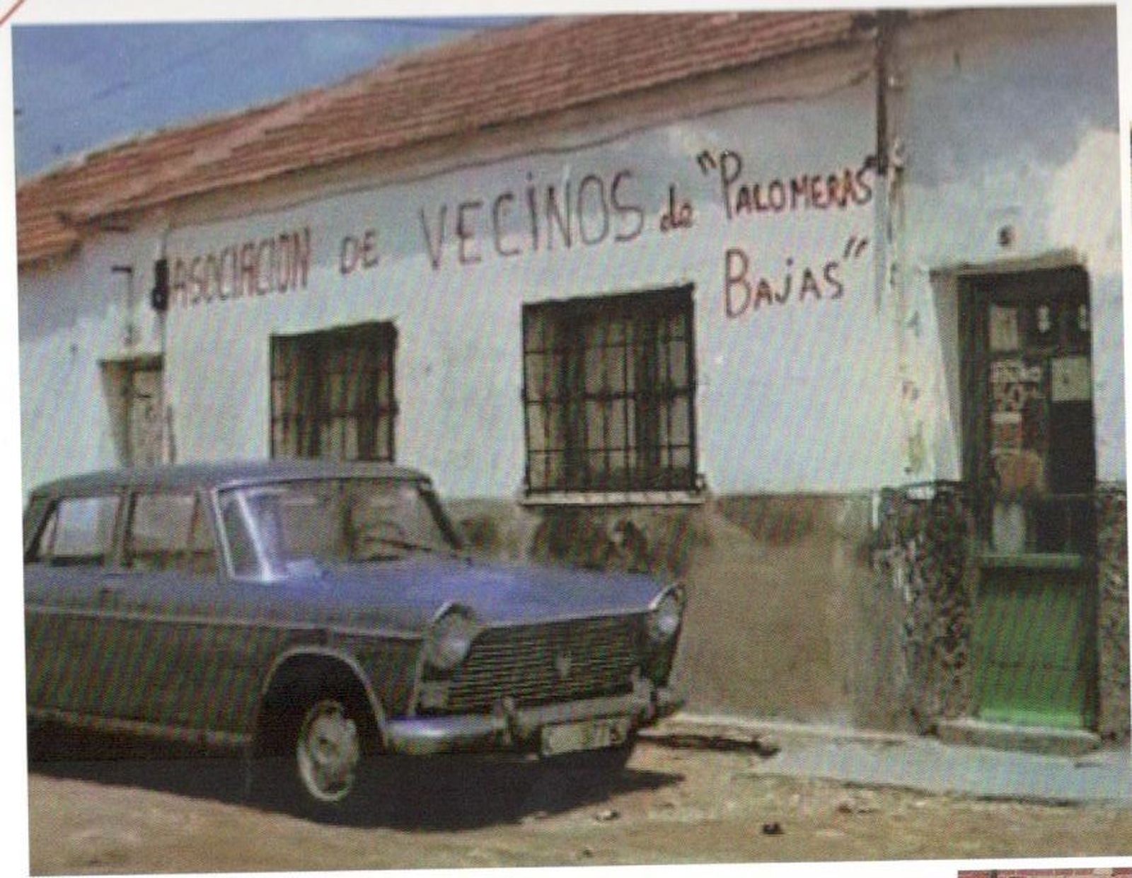 La Asociación de Vecinos de Palomeras Bajas, en Vallecas, en los años 60