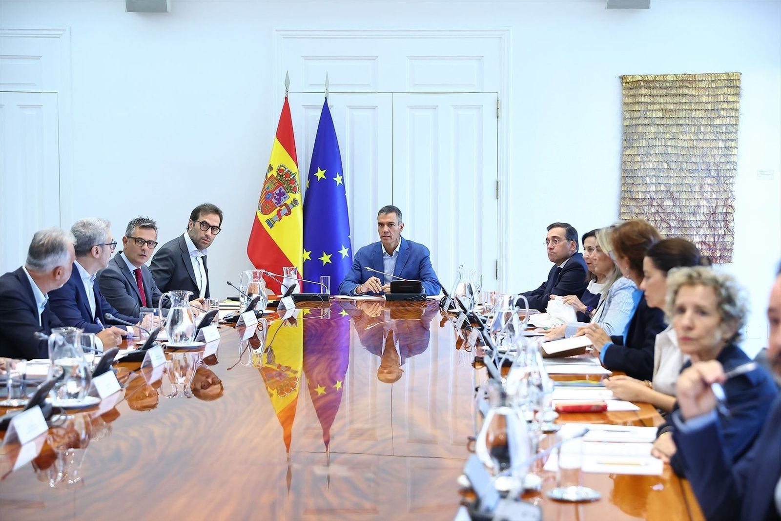 Sánchez preside la reunión extraordinaria del Comité de Situación sobre la crisis migratoria en Ceuta