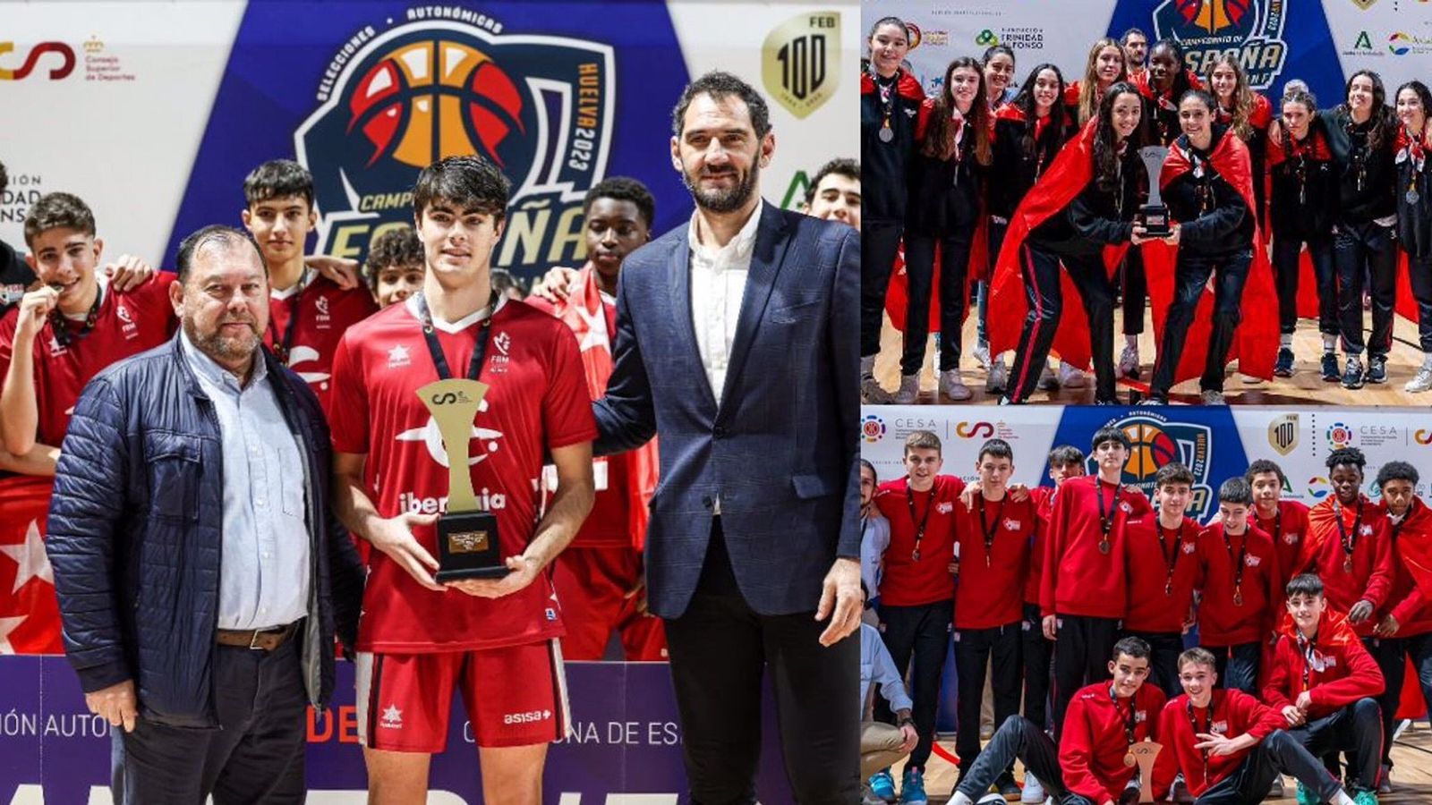 Selecciones madrileñas de baloncesto