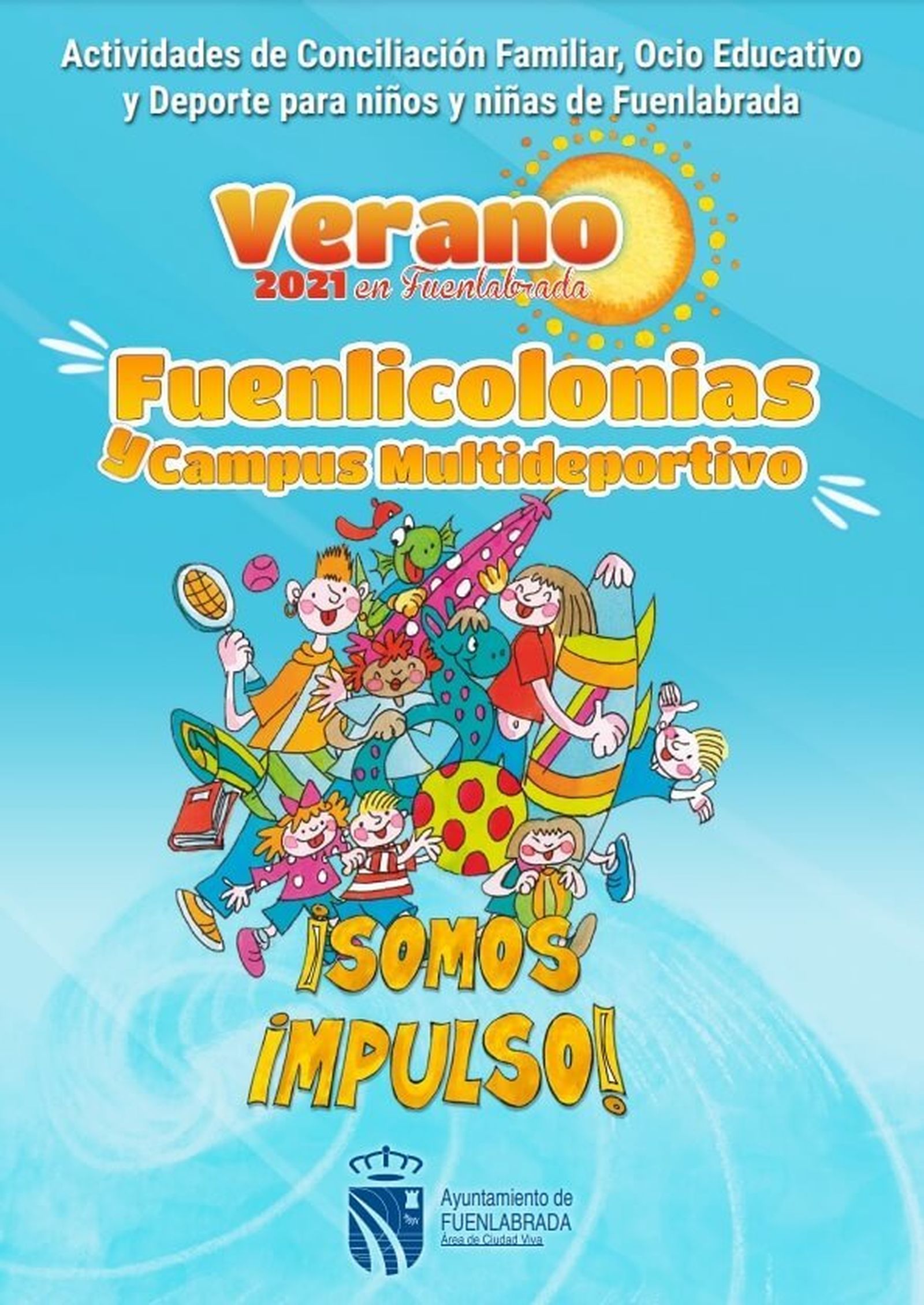 Cartel de las Fuenlicolonias de Fuenlabrada