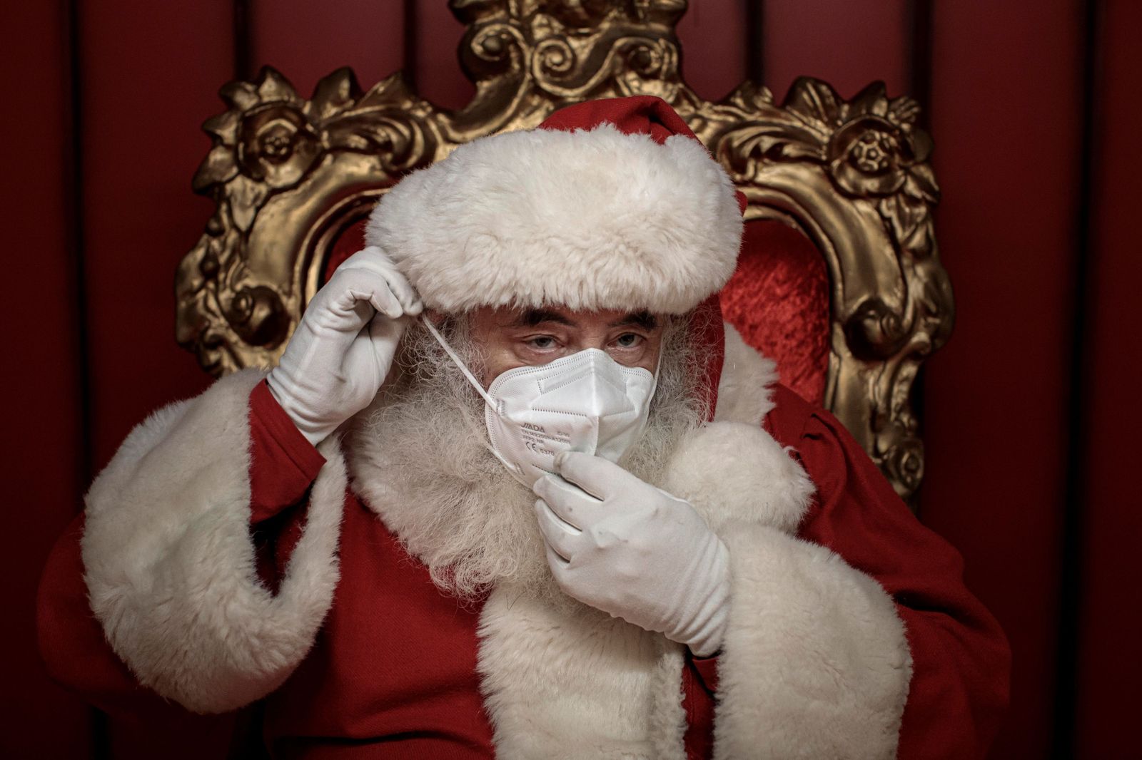 Las videoconferencias también ayudan a Papá Noel en la Navidad del coronavirus
