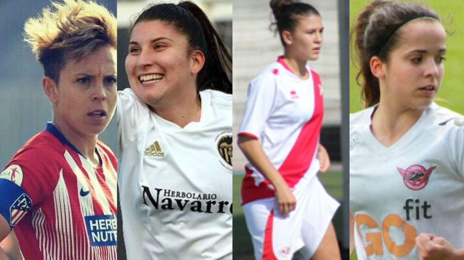 Atlético de Madrid, Madrid CFF, Rayo Vallecano y CD Tacón