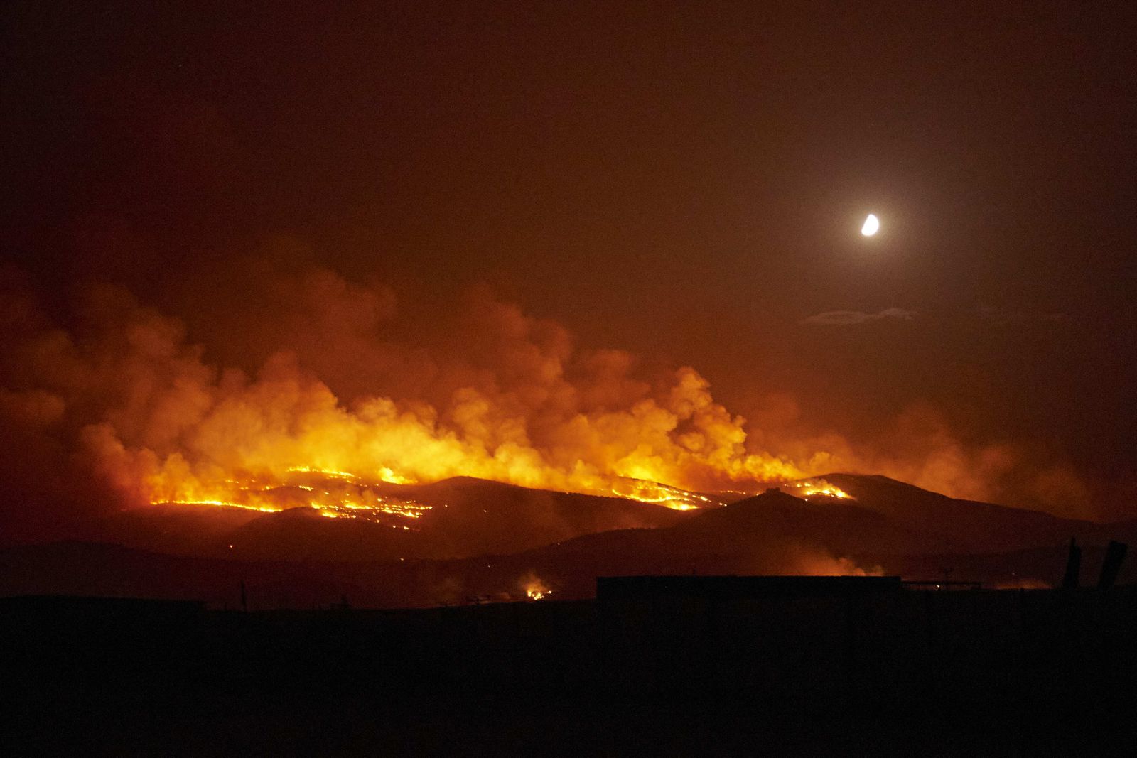 Incendio en Afaro, Tenerife