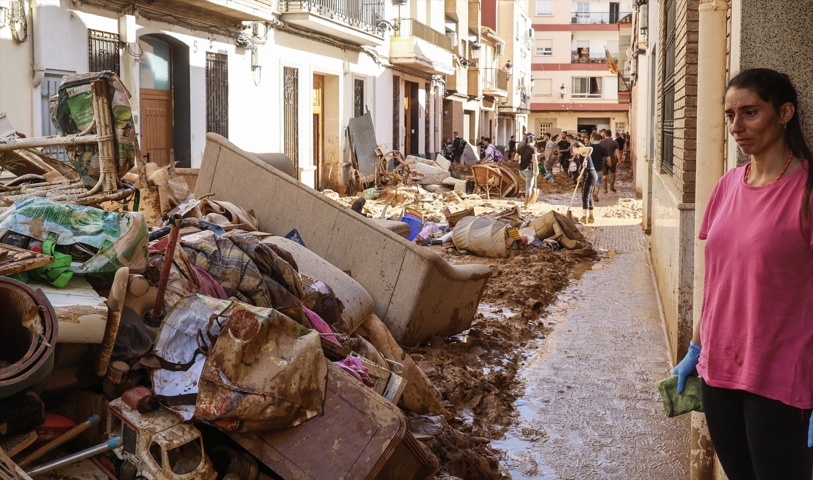 Estragos causados por la DANA en Valencia