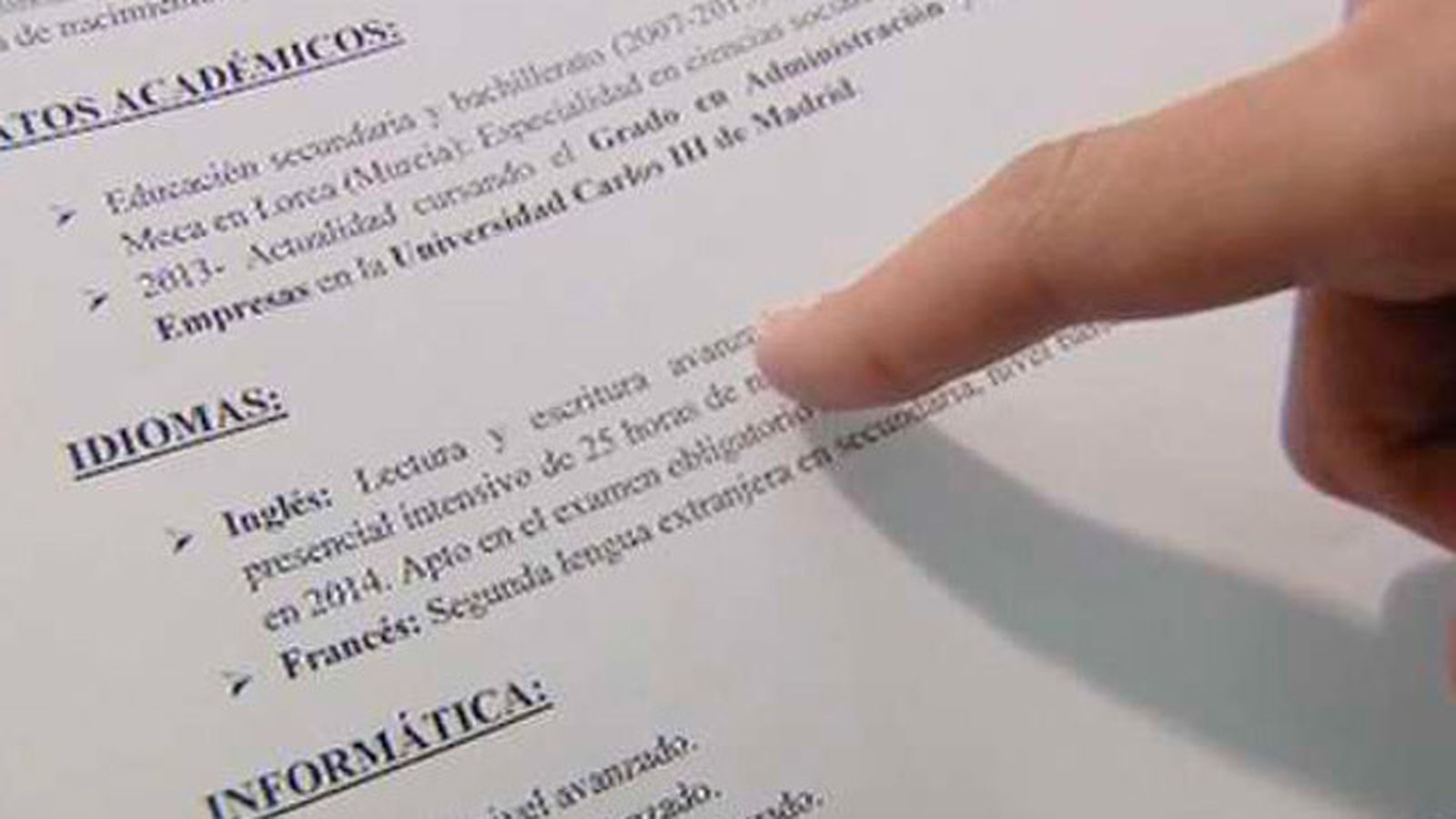 Curriculum ciego
