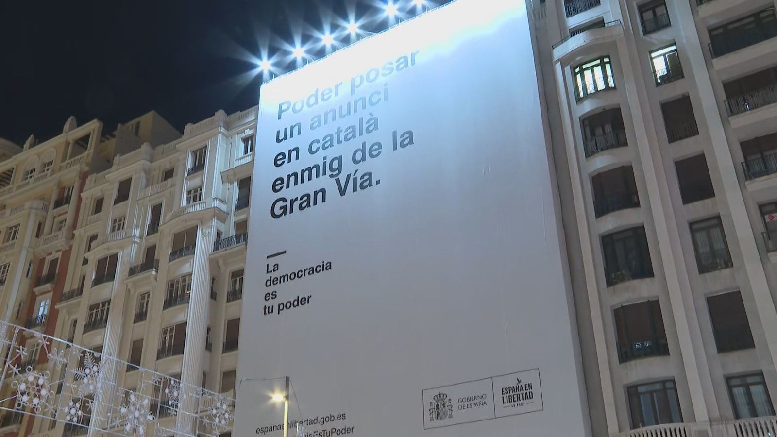 Campaña del Gobierno para celebrar los 50 años de la muerte de Franco