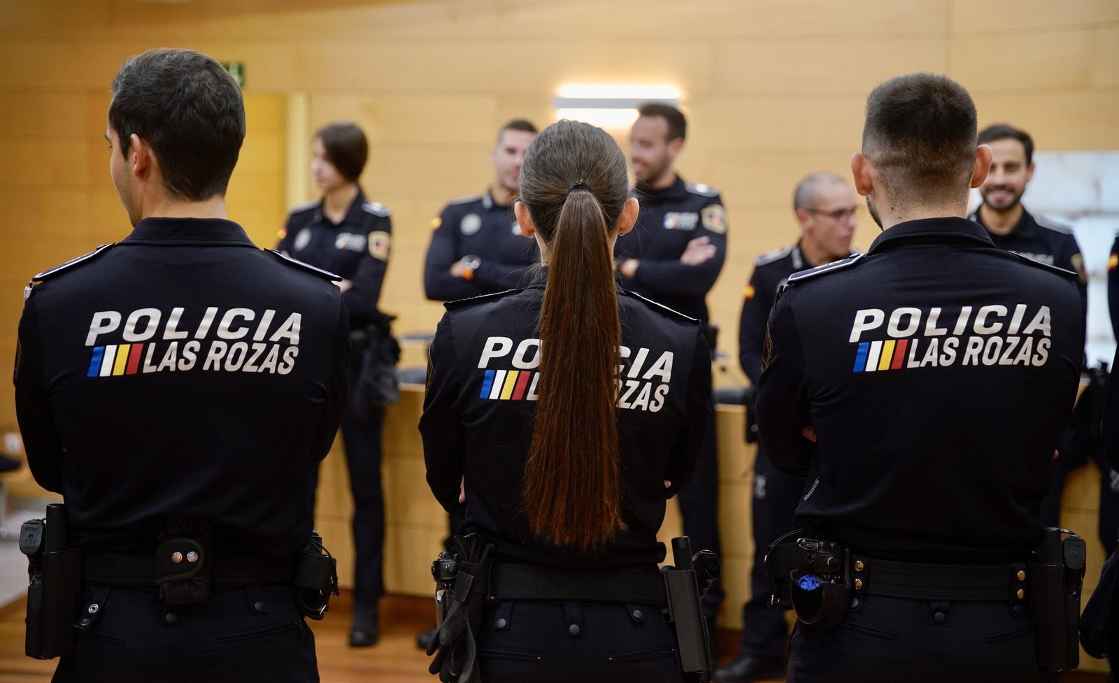 Agentes de la Policía Local de Las Rozas