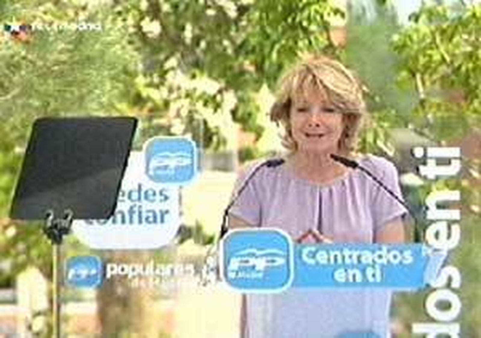 Aguirre: nadie en España puede presentar  un balance "tan espectacular" en infraestructuras como PP