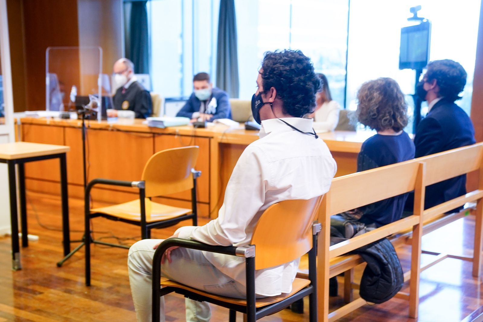 El Pequeño Nicolás en un momento del juicio