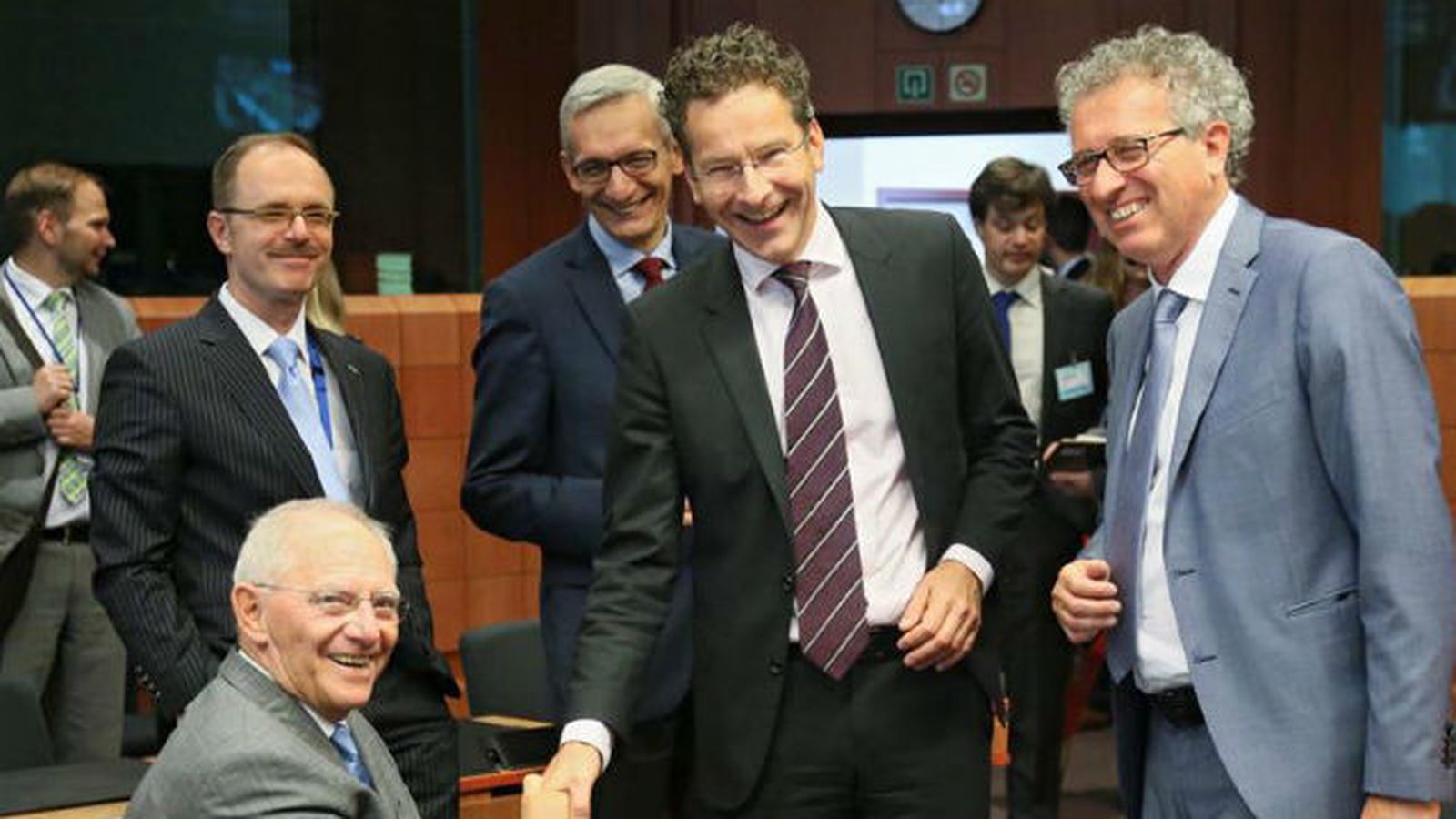 El presidente del Eurogrupo, Jeroen Dijsselbloem