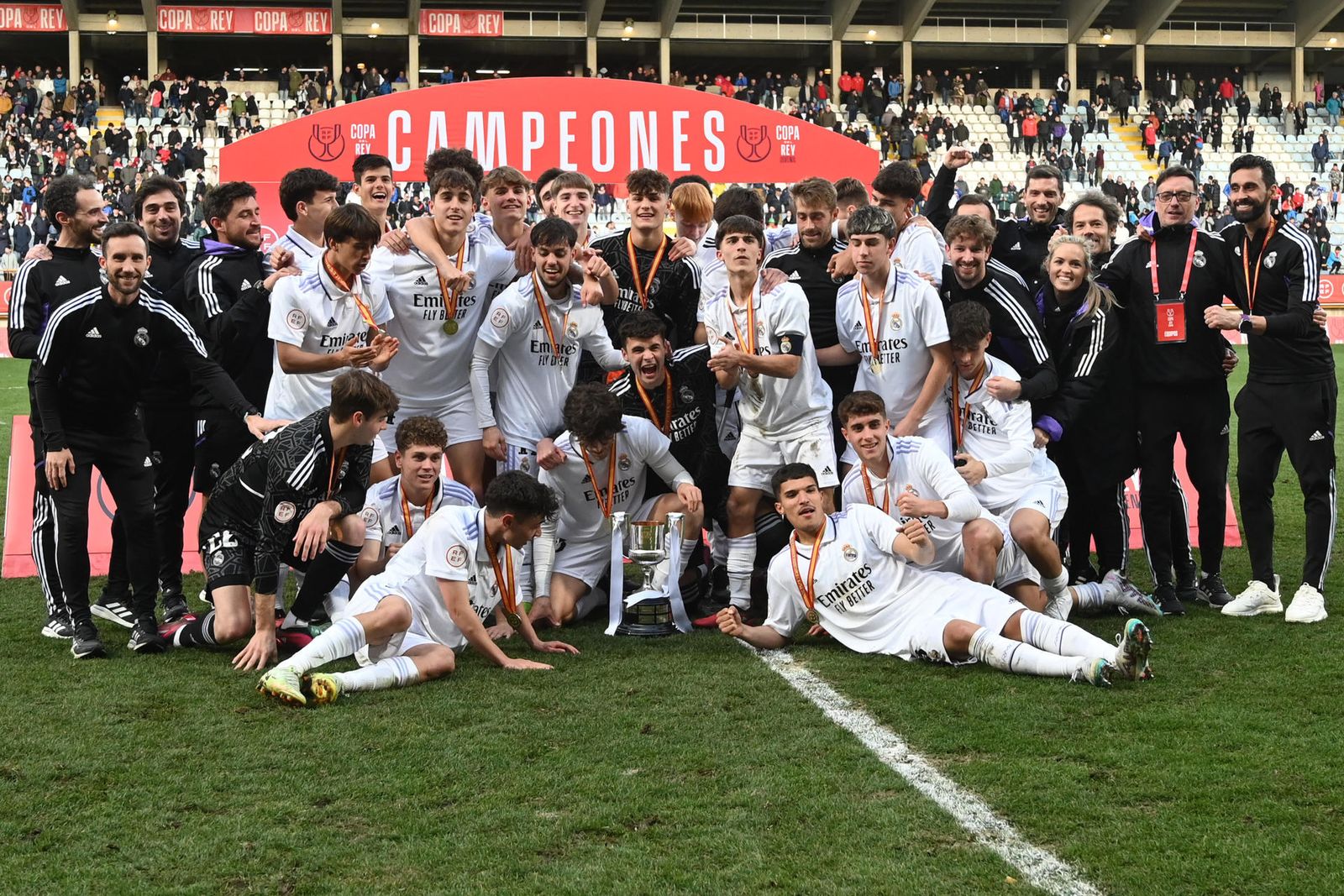 El Real Madrid juvenil revalida el título de Copa del Rey