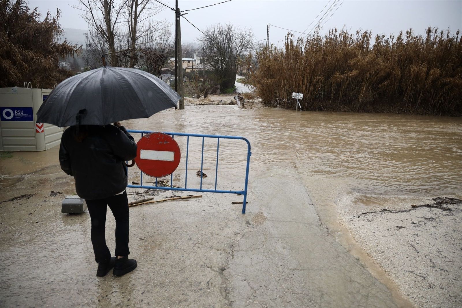 Inundaciones históricas y miles de desalojados en Andalucía por la borrasca Leonardo