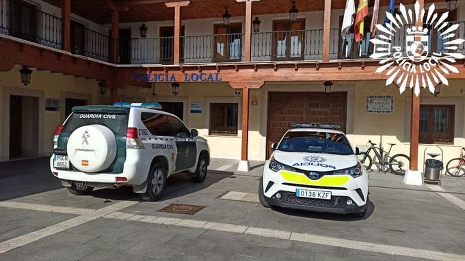 Exteriores sede Policía Local de Pinto