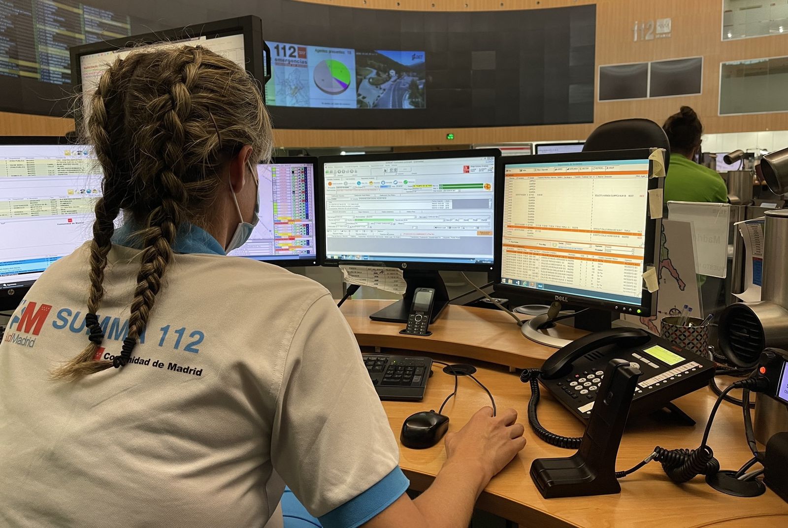 Trabajadores de SUMMA 112
