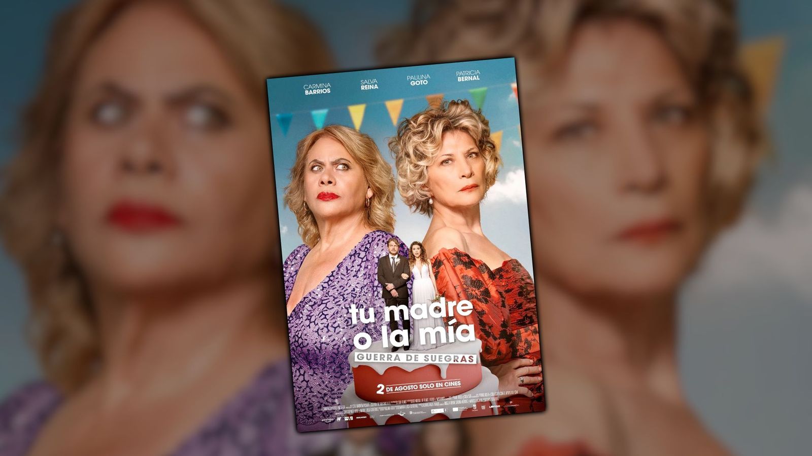 Carmina Barrios y Salva Reina protagonizan 'Tu madre o la mía: Guerra de suegras'