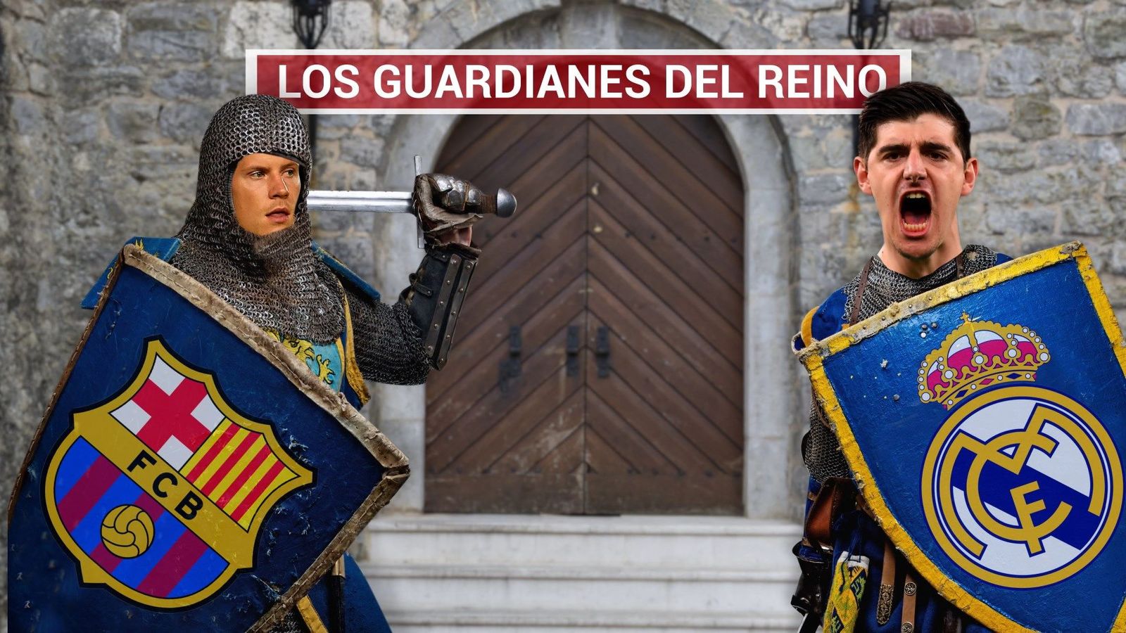 Courtois-Ter Stegen, el clásico en sus manos