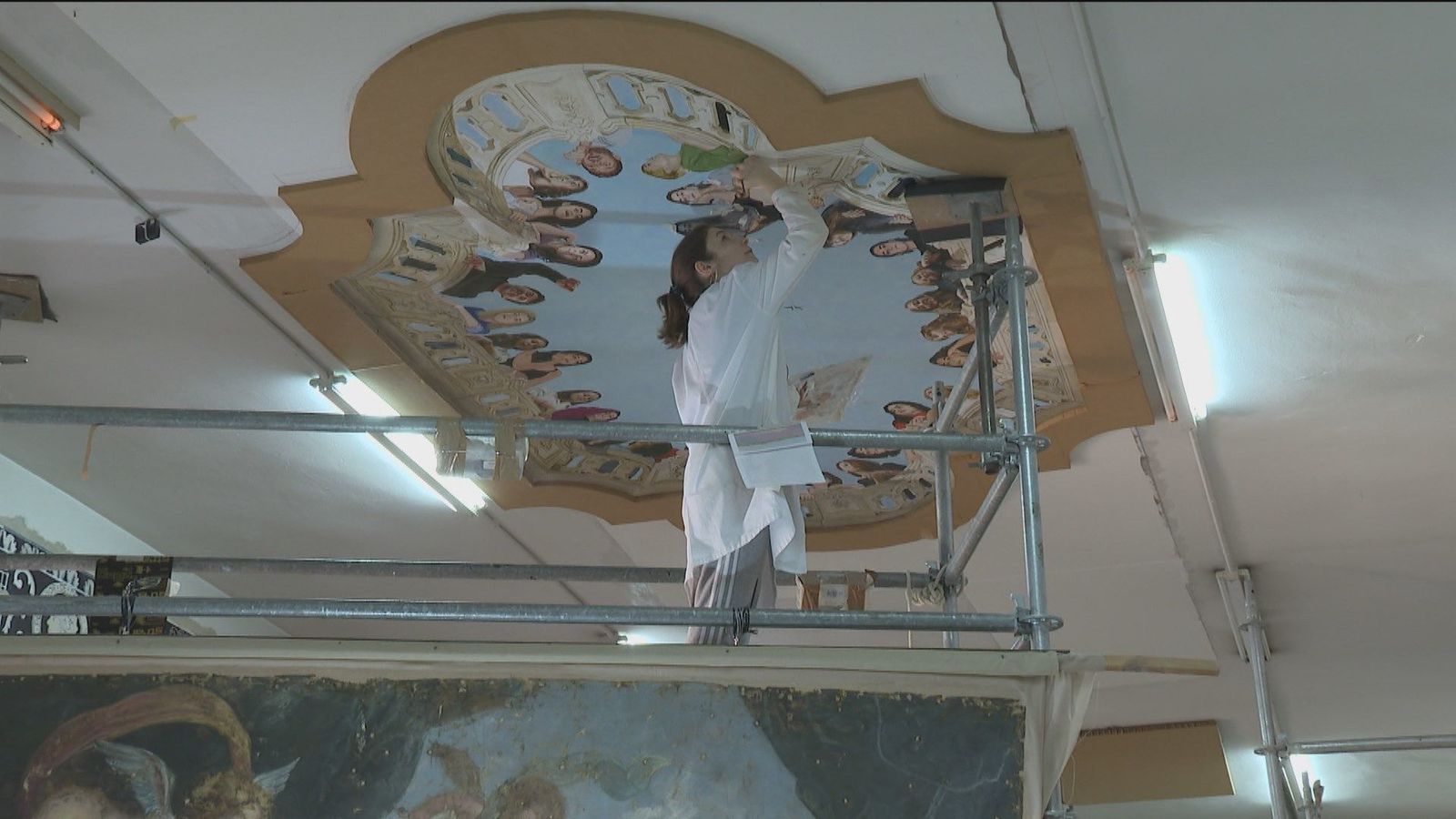 La escuela de restauración que cuida del arte en Madrid