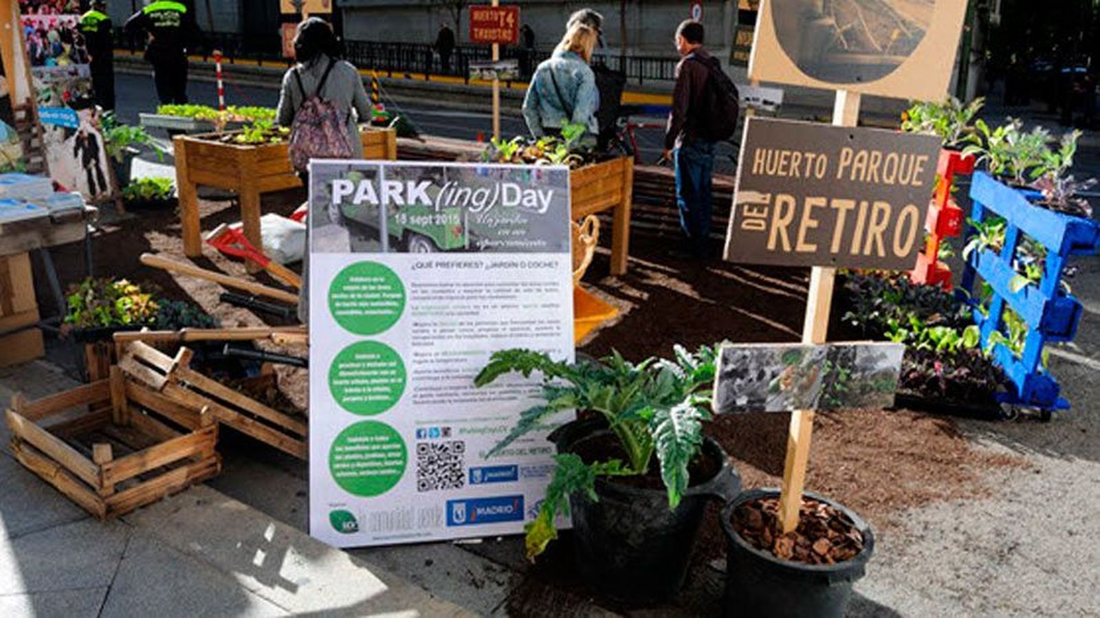 Semana de Movilidad: un jardín en cada aparcamiento