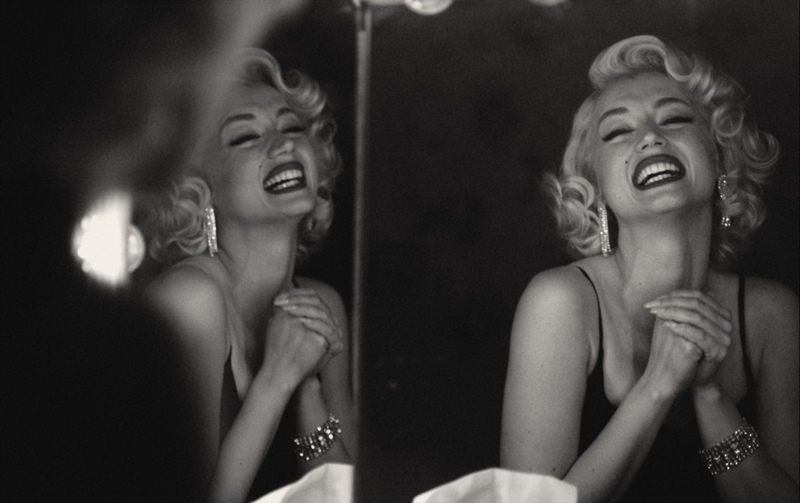 Ana de Armas caracterizada como Marilyn Monroe en 'Blonde'