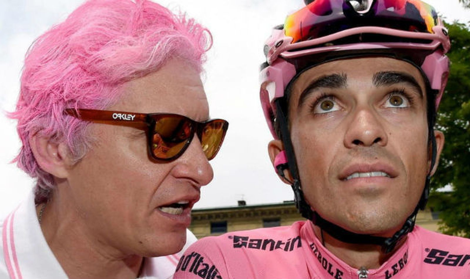 Oleg Tinkov y Alberto Contador