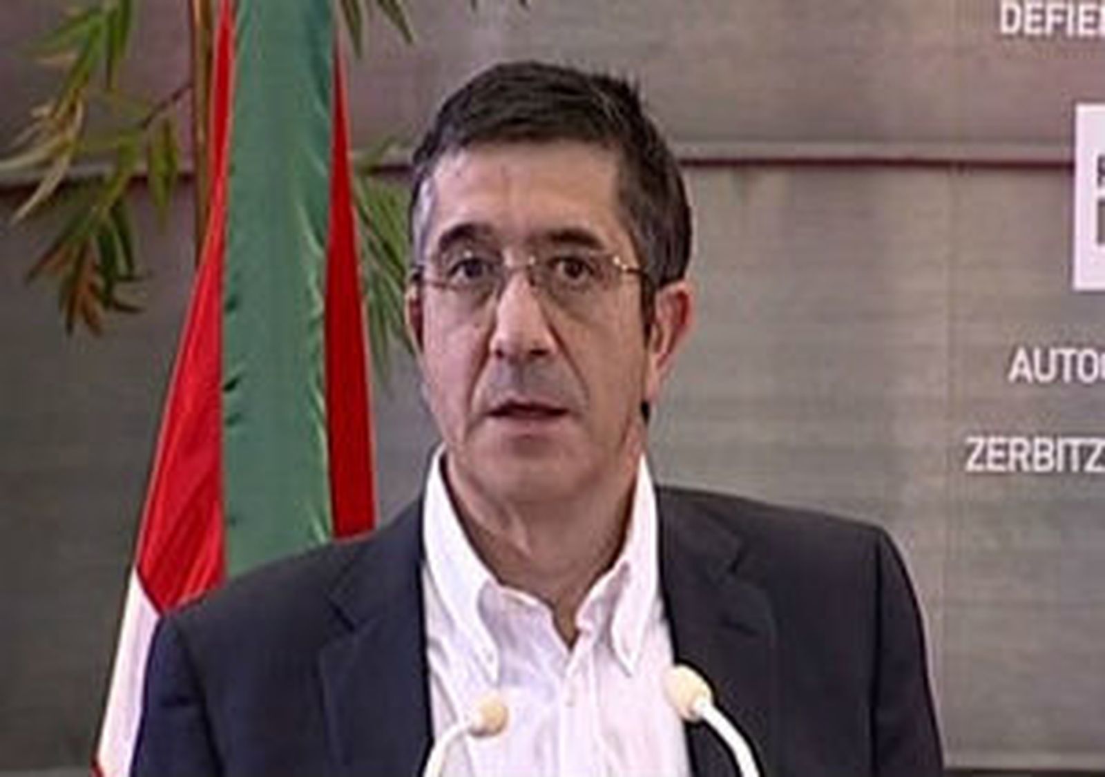 El lehendakari, Patxi López, adelanta  las elecciones al 21 de octubre