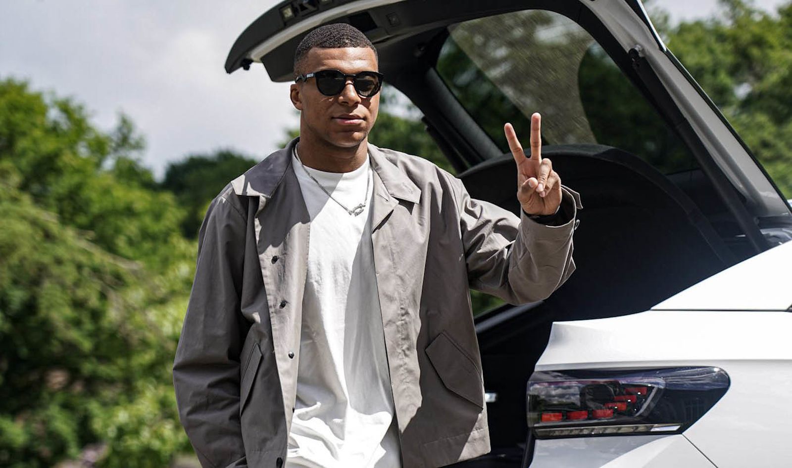 Mbappé, en Madrid