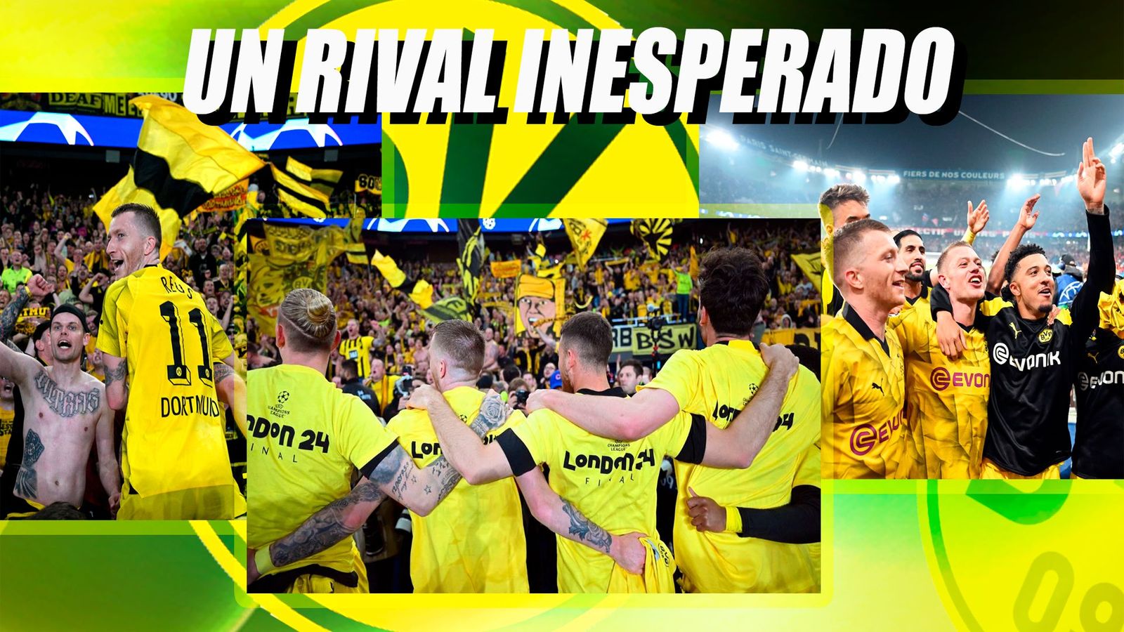 Borussia Dortmund, un sorprendente finalista de la Champions