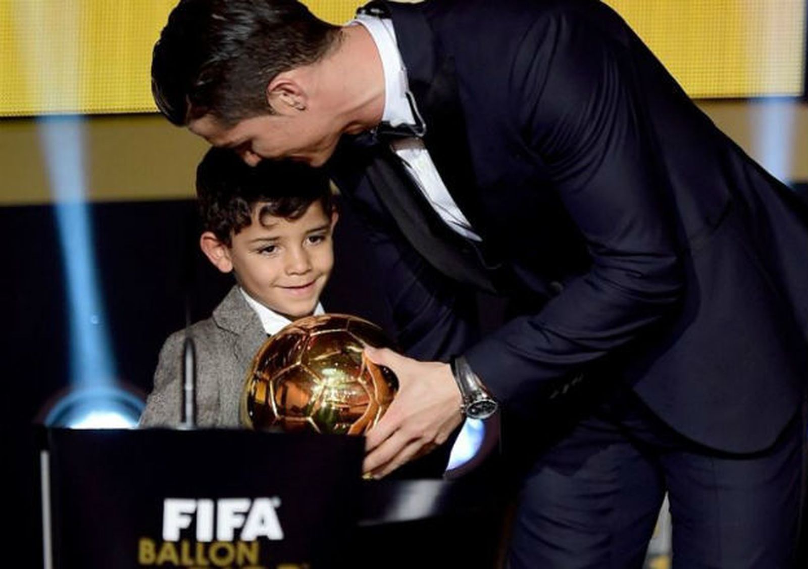 Cristiano: "A mi hijo le dirán que hay uno mejor que su padre, pero es un chico listo"
