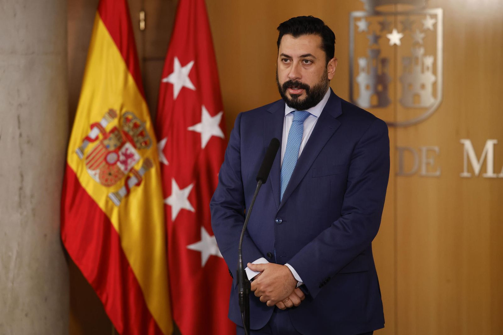 Carlos Díaz Pache, portavoz del PP en la Asamblea de Madrid,