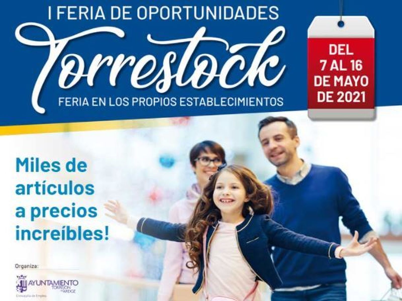 Descuentos y ofertas en más de 100 comercios en 'Torrestock', la I Feria de Oportunidades de Torrejón